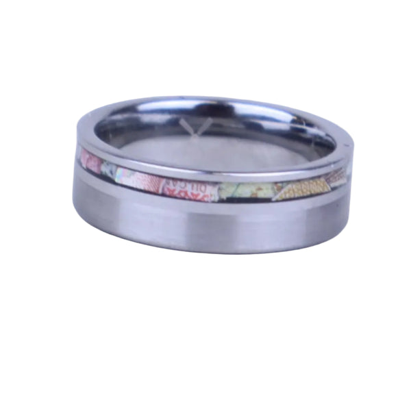 Tungsten - Offset Canadian Cash Ring
