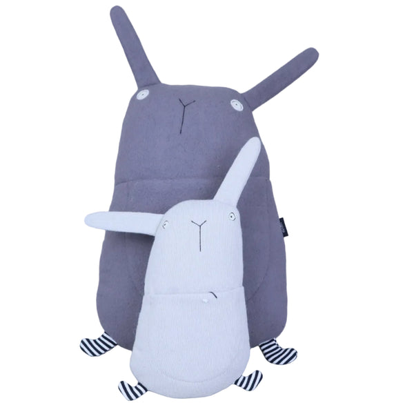 Organic BIG BUNNY pillow pal