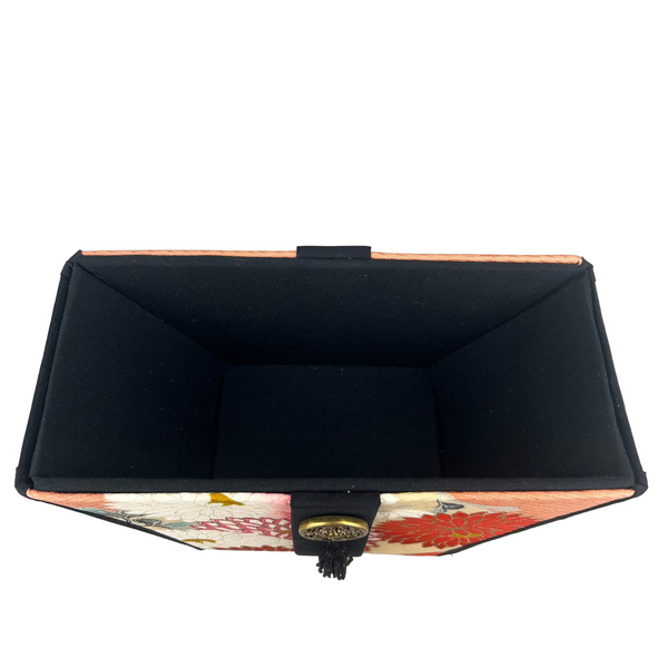 No 02 Kimono jewellery box - vintage kimono silk