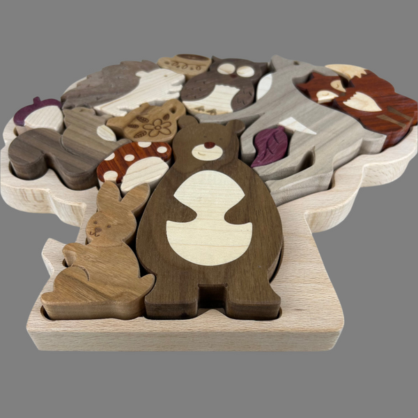 Woodland Friends Tea Time Puzzle Set