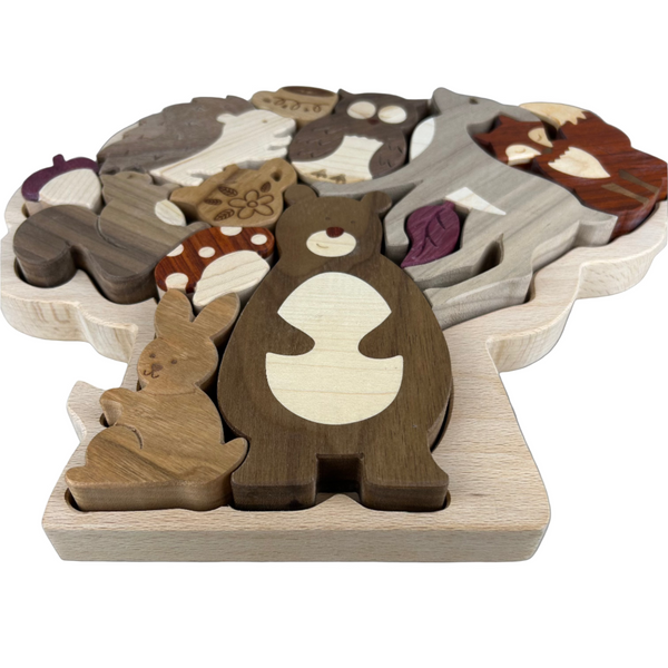 Woodland Friends Tea Time Puzzle Set