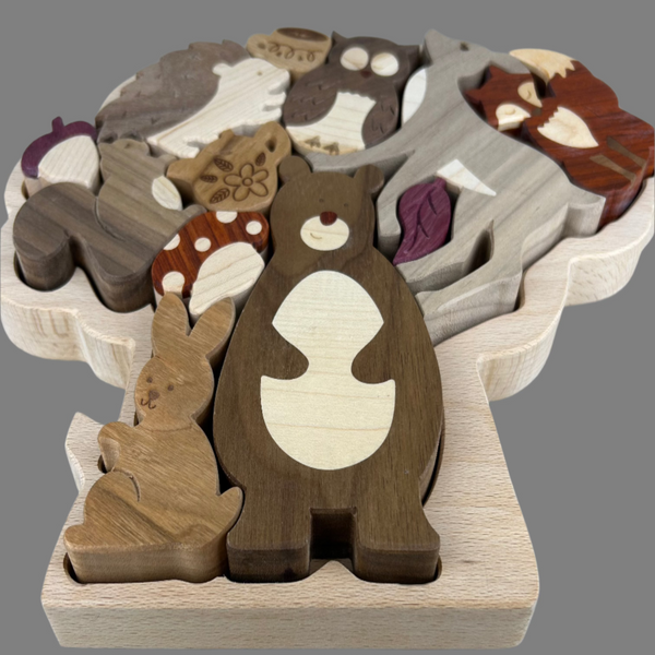 Woodland Friends Tea Time Puzzle Set
