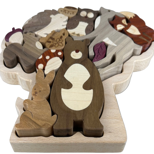 Woodland Friends Tea Time Puzzle Set