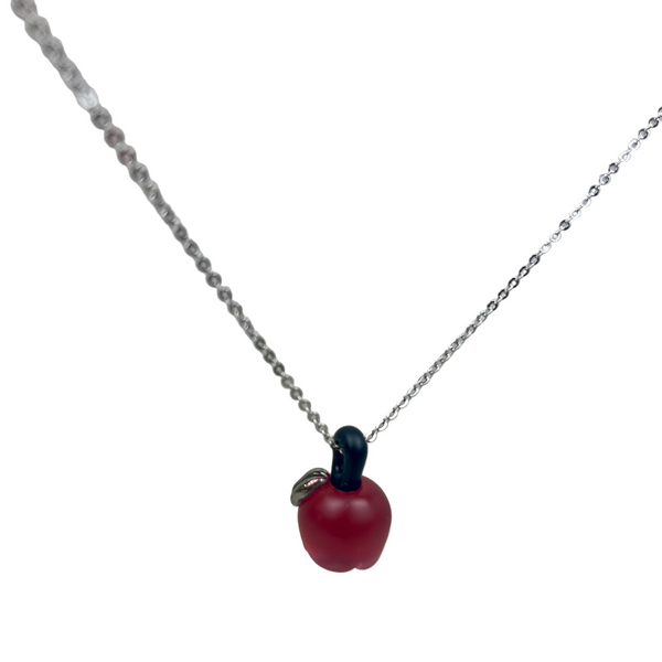 Idunn's Apple Pendant, Sandblasted