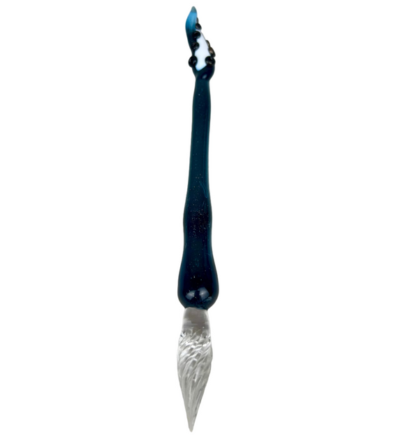 Midnight Sparkle Tentacle Glass Dip Pen