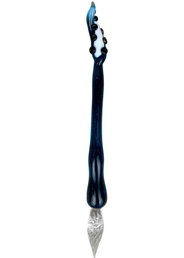 Midnight Sparkle Tentacle Glass Dip Pen