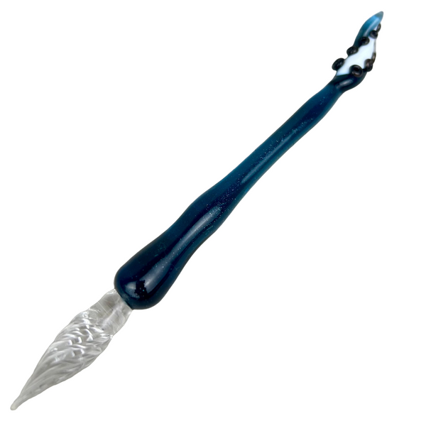 Midnight Sparkle Tentacle Glass Dip Pen