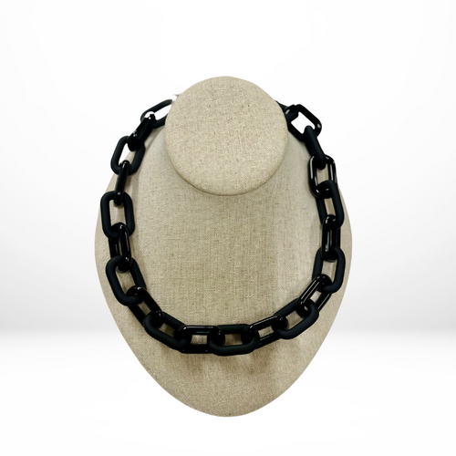 Minori Takagi- Black Chain Necklace