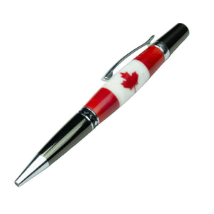 Maple Flag Themed Ballpoint Pen