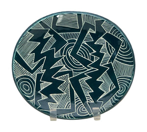 18426 Slab Coupe Angular shapes sgraffito