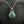 Spiderweb Turquoise Pendant • Sterling Silver