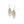 Layered Leaf Imprint Earrings • SS & 14K Gold Fill - LEFLER