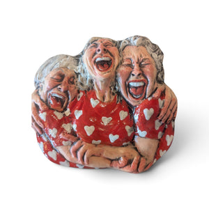 Wallworks Laughing Ladies - BREWER-WHITE
