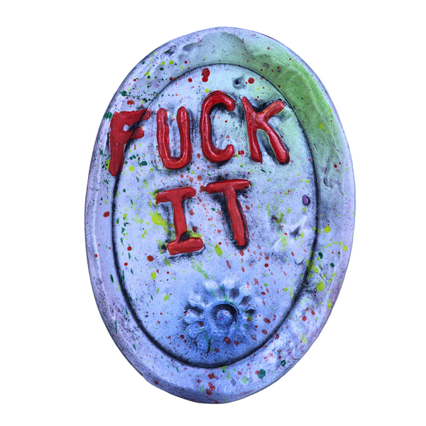 F*ck It Terracotta Dish