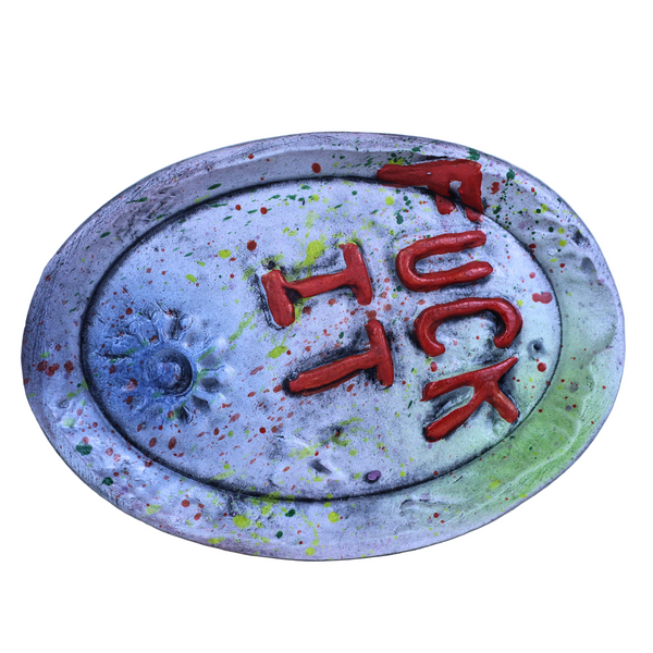F*ck It Terracotta Dish