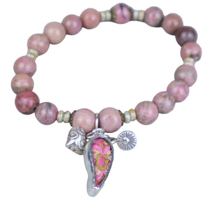 Braveheart Bead Bracelets Pink Cory Judge 