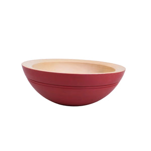 Maple - Red - Wooden Bowl 