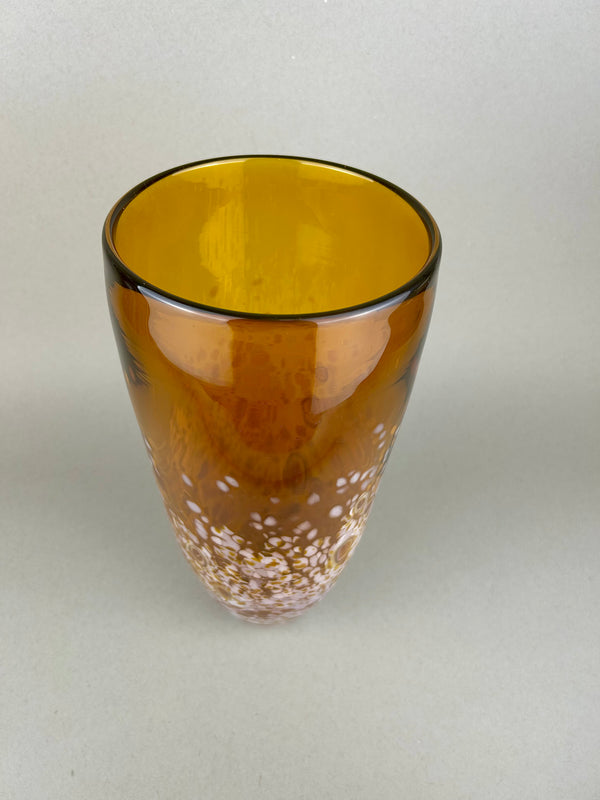 Lily Vase - Amber