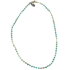 Braided Tiny Glass Beads Necklace