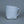 White textured mug on a black background