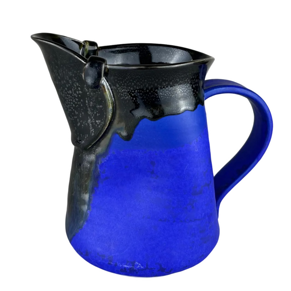 Pitcher, blue