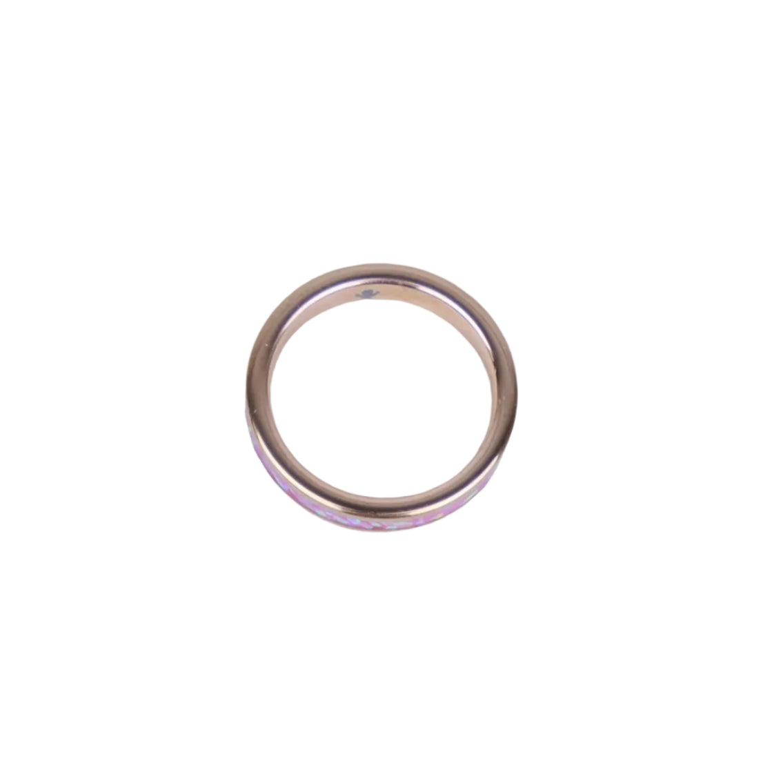 18k Rose Gold & Orchid Opals +Glow in the dark