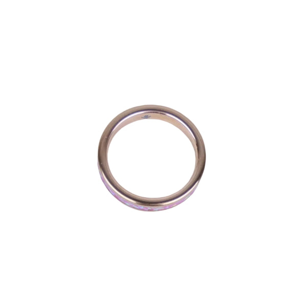 18k Rose Gold & Orchid Opals +Glow in the dark