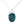 Malachite statement necklace