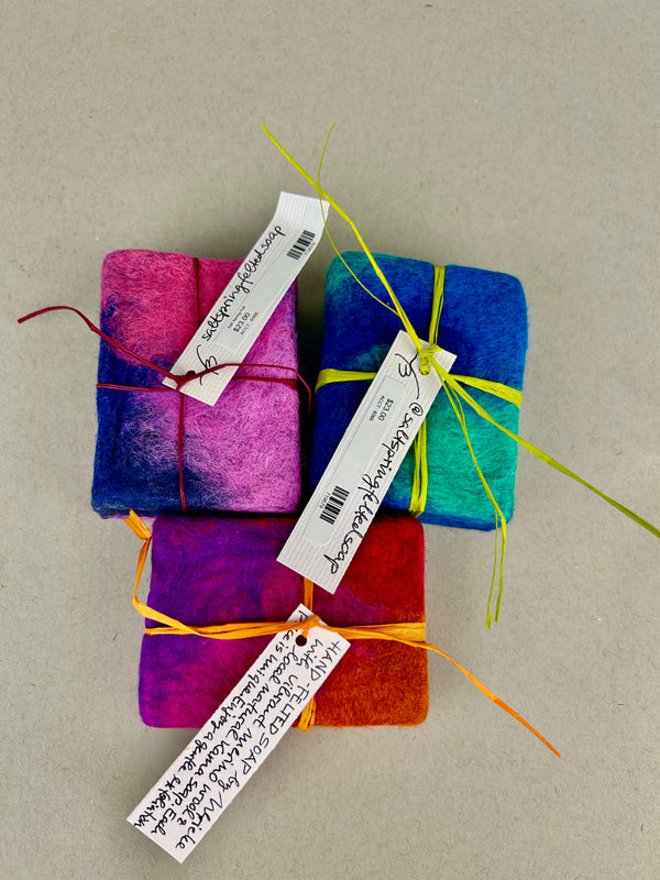 Salt Spring Felted Soaps large