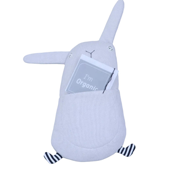 Organic SMALL BUNNY pillow pal