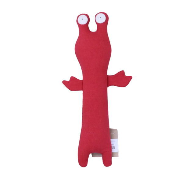 Organic long neck rattle