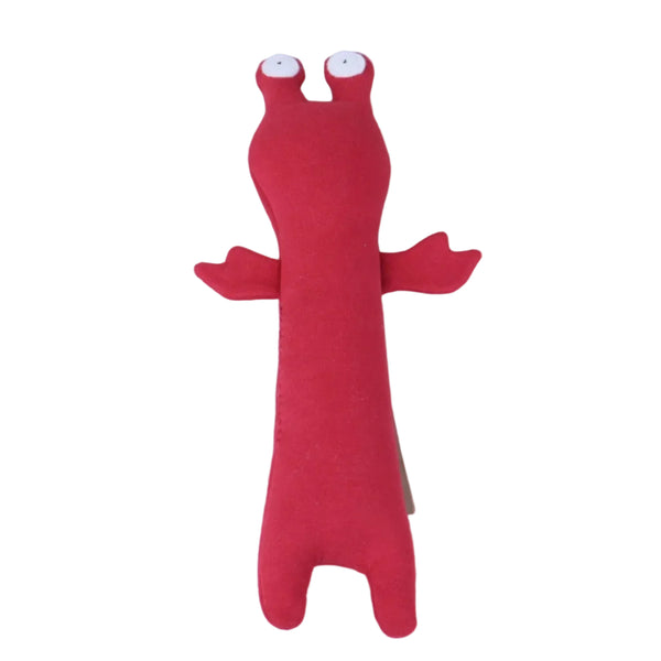 Organic long neck rattle