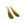 Long Raindrops Earrings - Golden