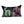 Treeline pillow in collage on wool melton