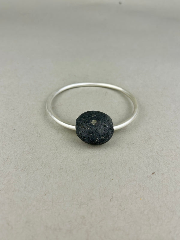 Rock pebble bracelet