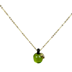 Idunn's Apple Pendant - Granny Smith and Gold