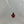 Idunn's Apple Pendant - Red Delicious and White Gold