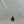 Idunn's Apple Pendant - Red Delicious and White Gold