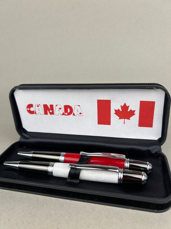 Canada Day Pen Set (two Auroras)