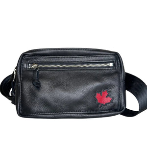 Maple Leaf Waist pack - Black