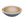 Maple bowl with pale blue milk paint