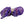 Purple Jumbo Handspun yarn vanessa cunningham 