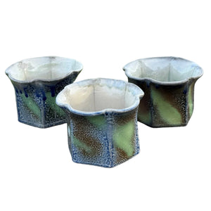 Tulip Bowl - Blue Comet Linda doherty