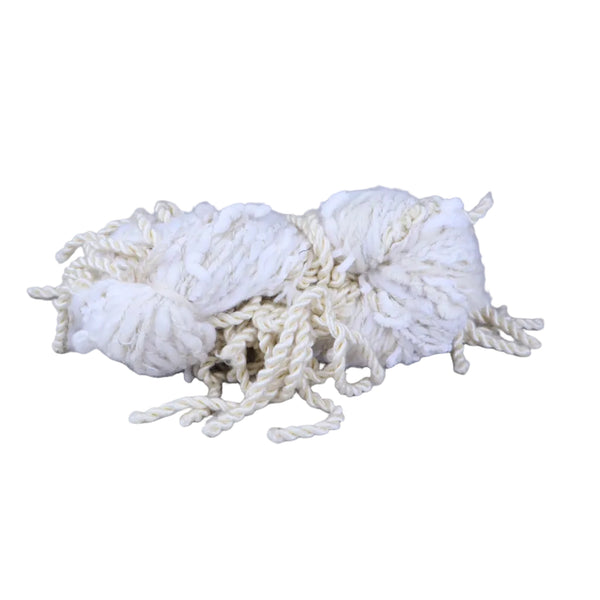 yarn White Jumbo Handspun Vanessa cunningham 