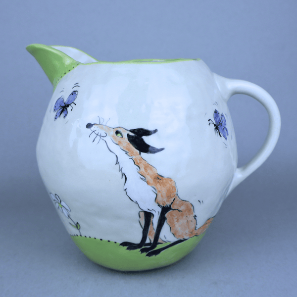 “Good morning Fox” jug