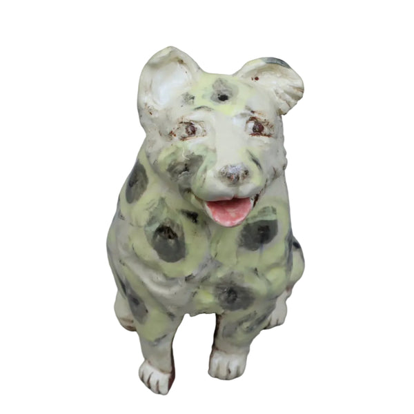spotted dog  figurine debra sloan 